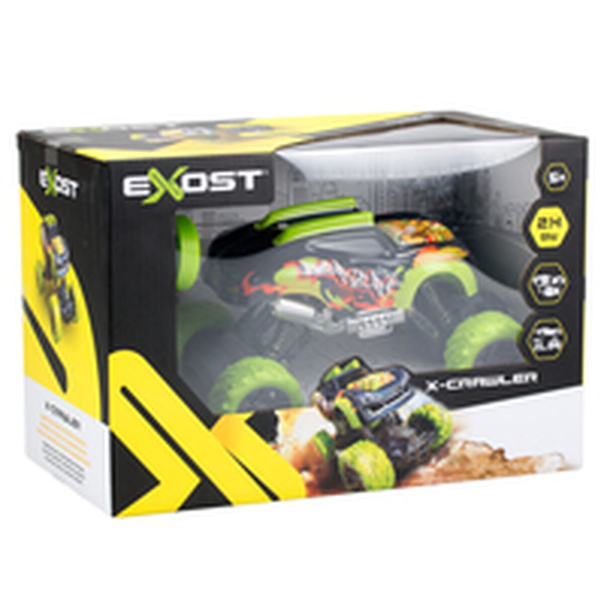 Carro Rádio Controlo Exost CRAWLER 4 x 4 1:24